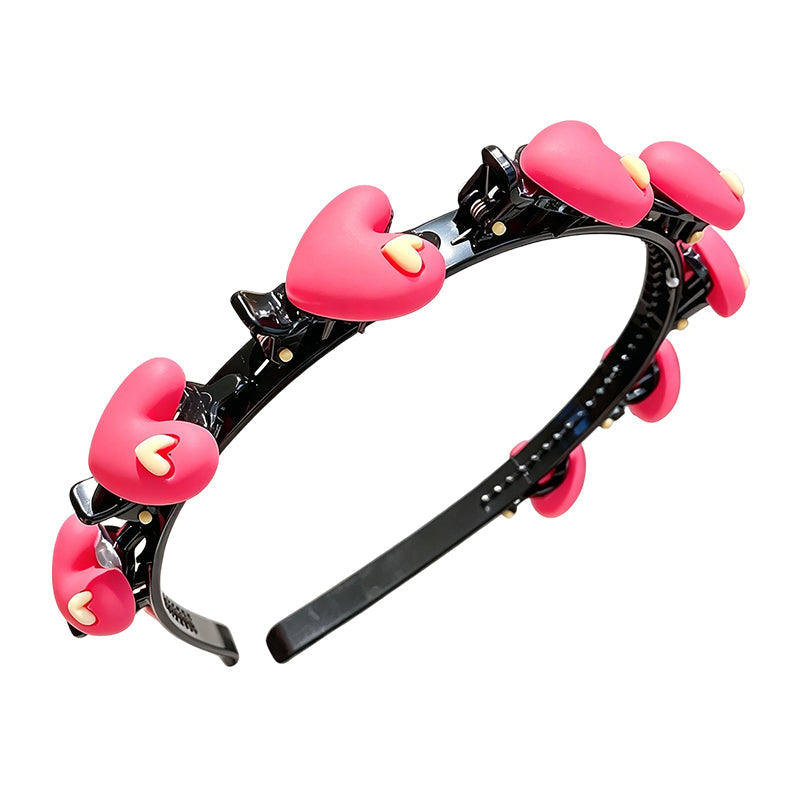 🎀No More Morning Battles Over Hair!-Cartoon Headband with Built-In Braid Clips for Girls | 13 Adorable Designs ✨ 