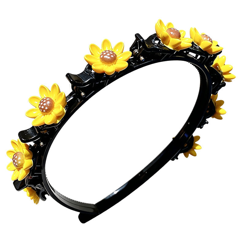 🎀No More Morning Battles Over Hair!-Cartoon Headband with Built-In Braid Clips for Girls | 13 Adorable Designs ✨ 