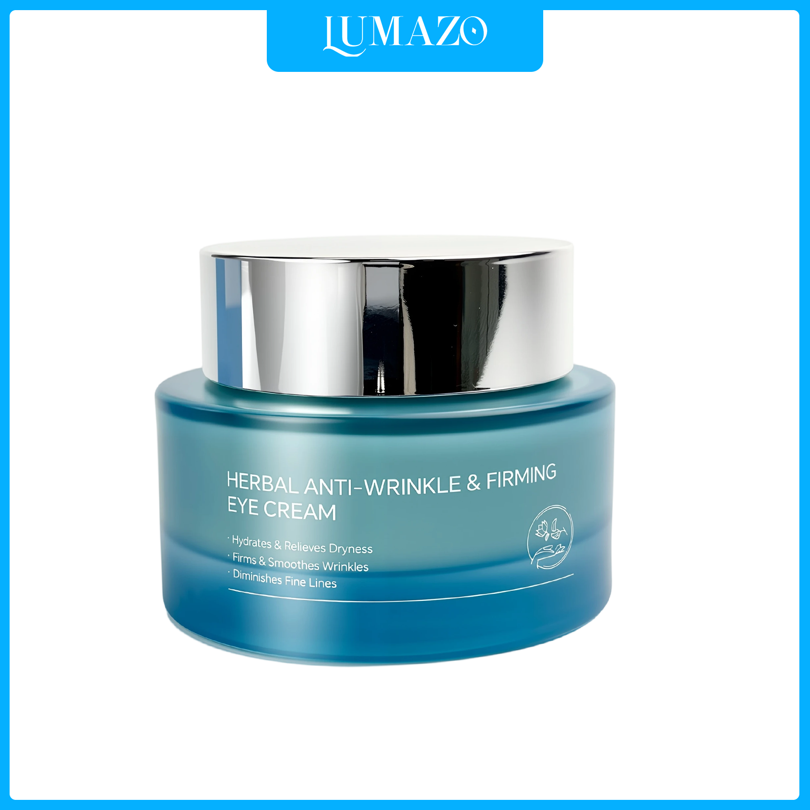 LUMAZO Herbal Anti-Aging Eye Cream, Firming & Hydrating Eye Cream for Wrinkles & Fine Lines, 50g