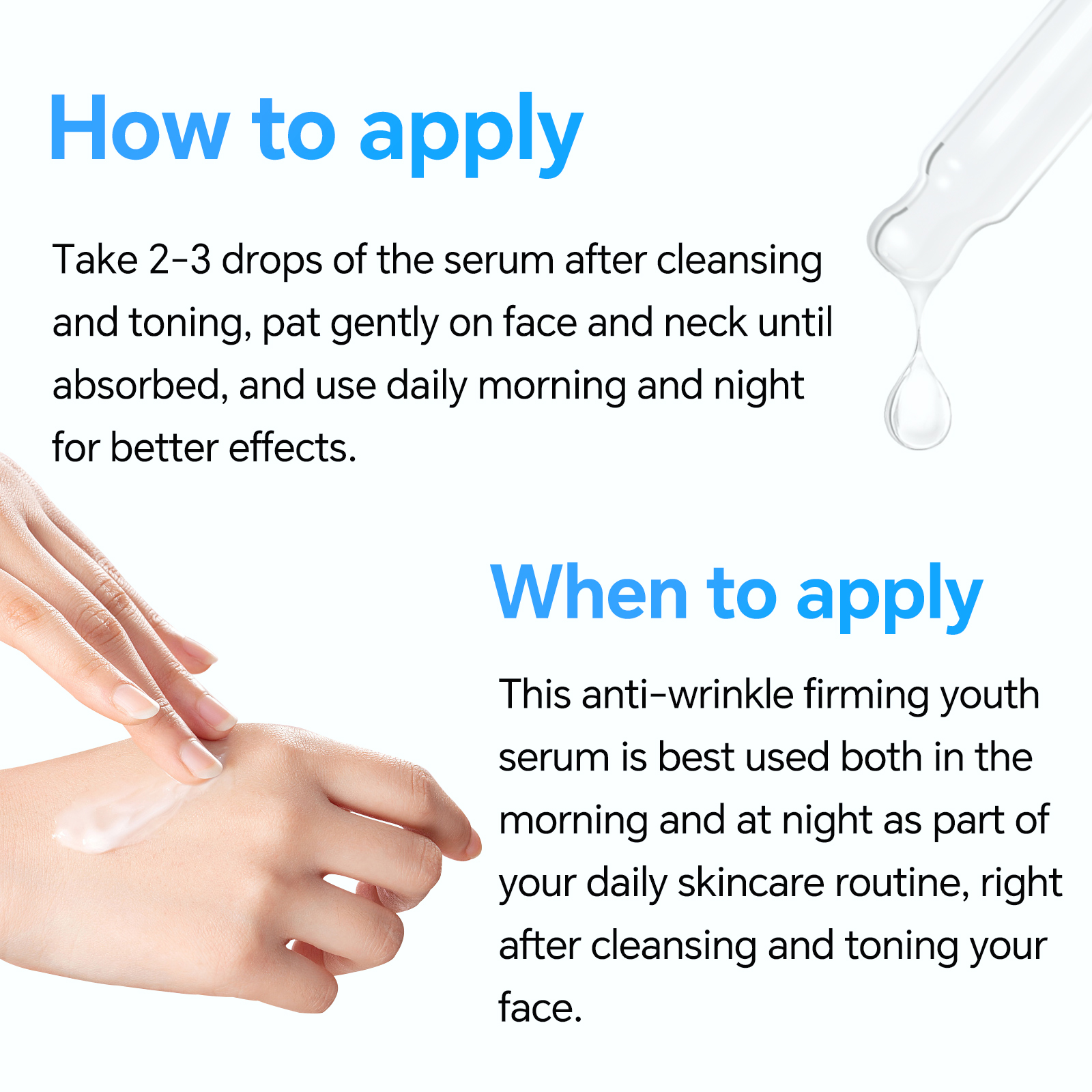 LUMAZO Anti Aging Anti Wrinkle Serum, Brightening & Firming Youthful Essence for Face, 30ml Daily Skincare