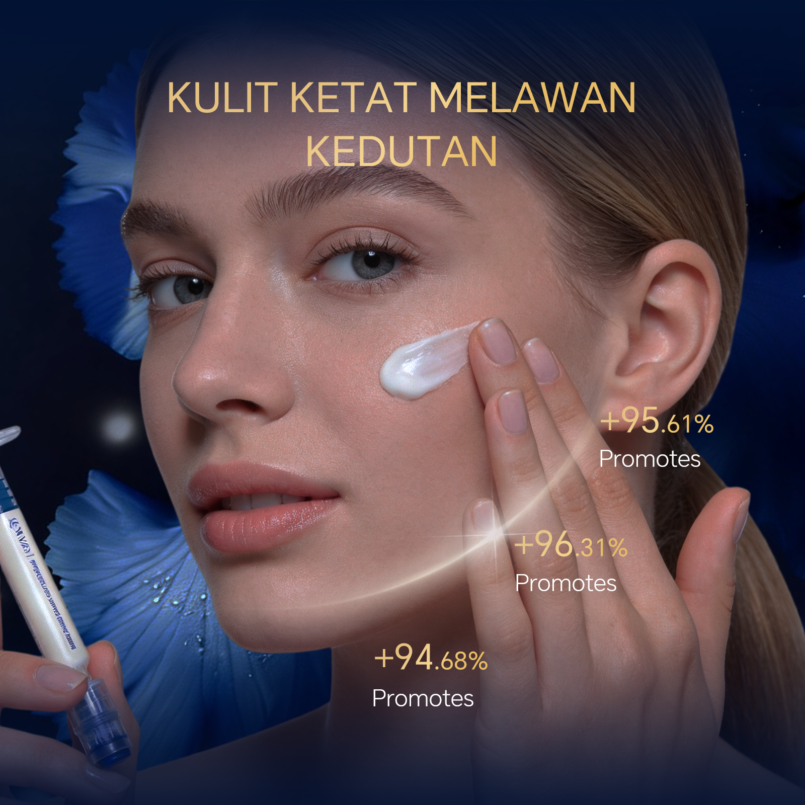 LUMAZO Anti Aging Peptide Collagen Cream, Firming Lifting Anti Wrinkle Face Essence 5ml 2 Pack