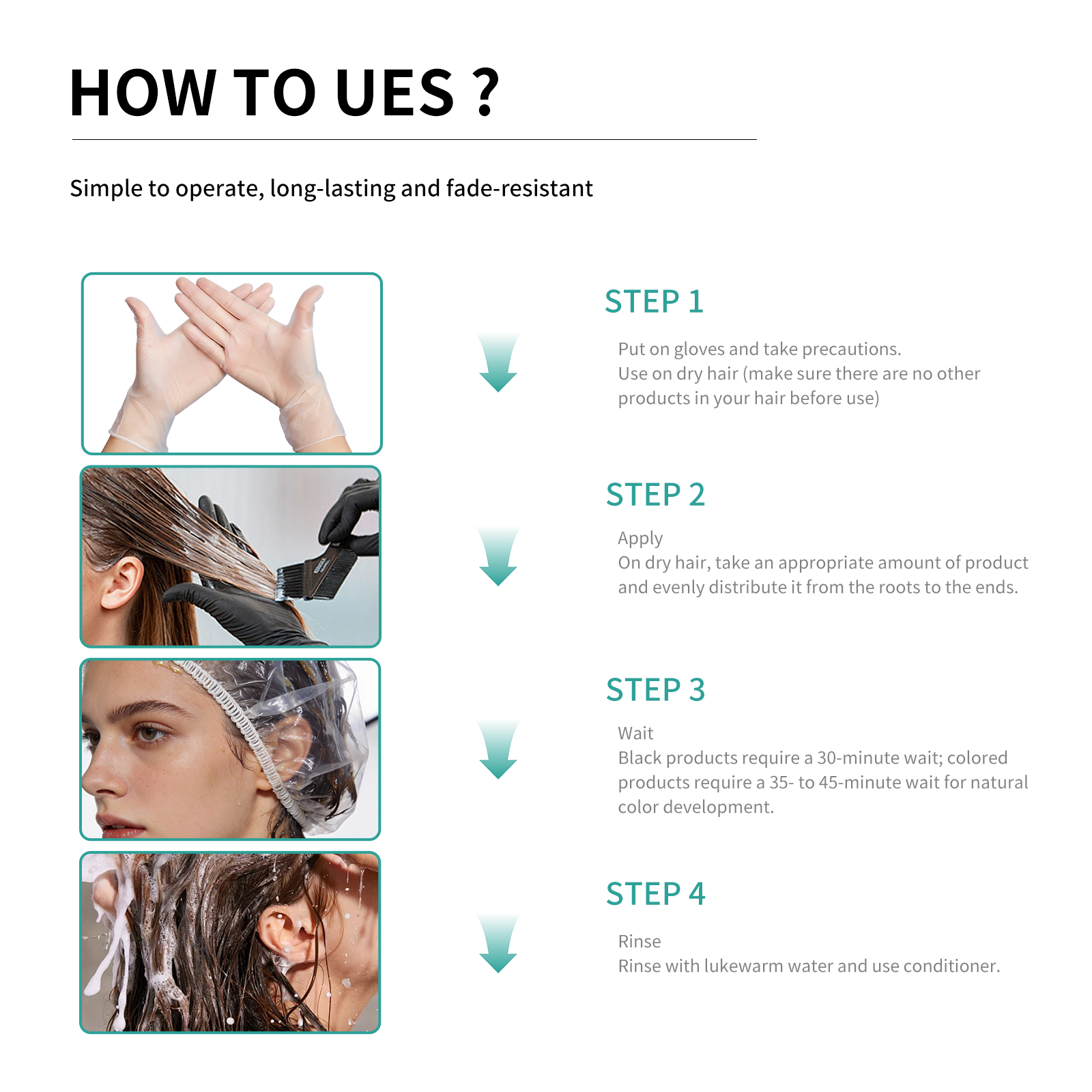 LUMAZO Natural Herbal Hair Dye, Ammonia-Free Botanical Hair Color for Gray Coverage, 210ml