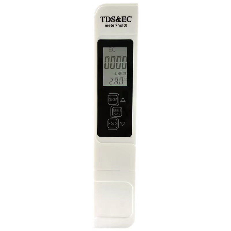 Pena TDS 3-in-1, Detektor Konduktivitas EC, Penguji Kualitas Air Rumah Tangga, Pena Pengujian Kualitas Air TDS Rumah Tangga
