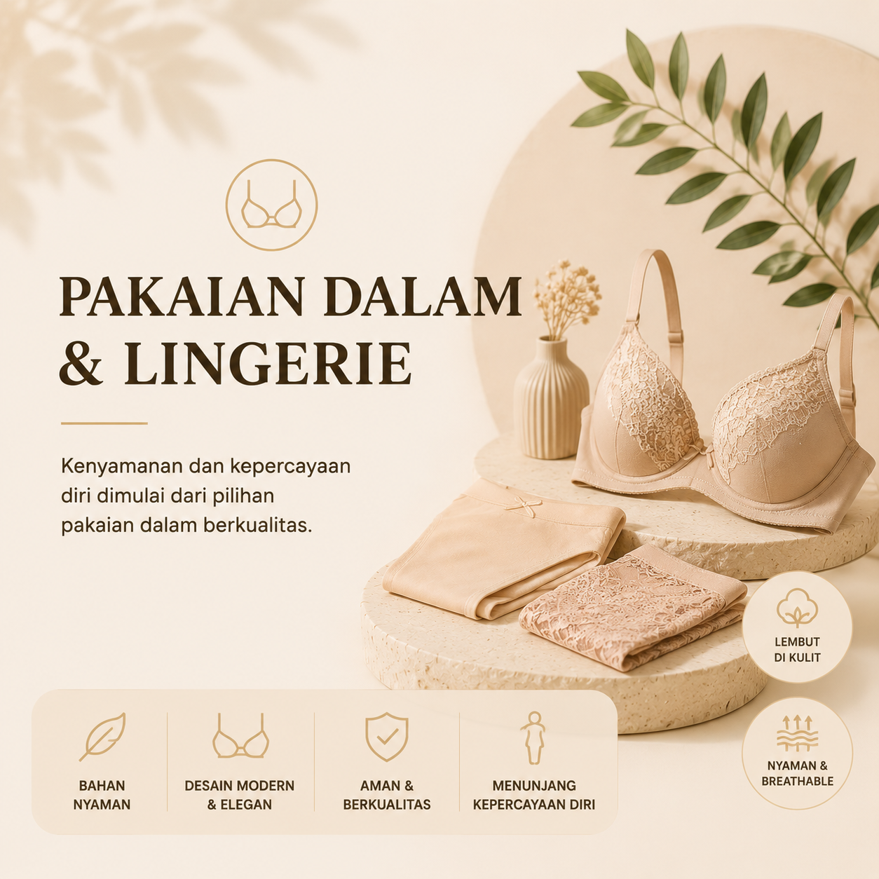 Pakaian Dalam & Lingerie