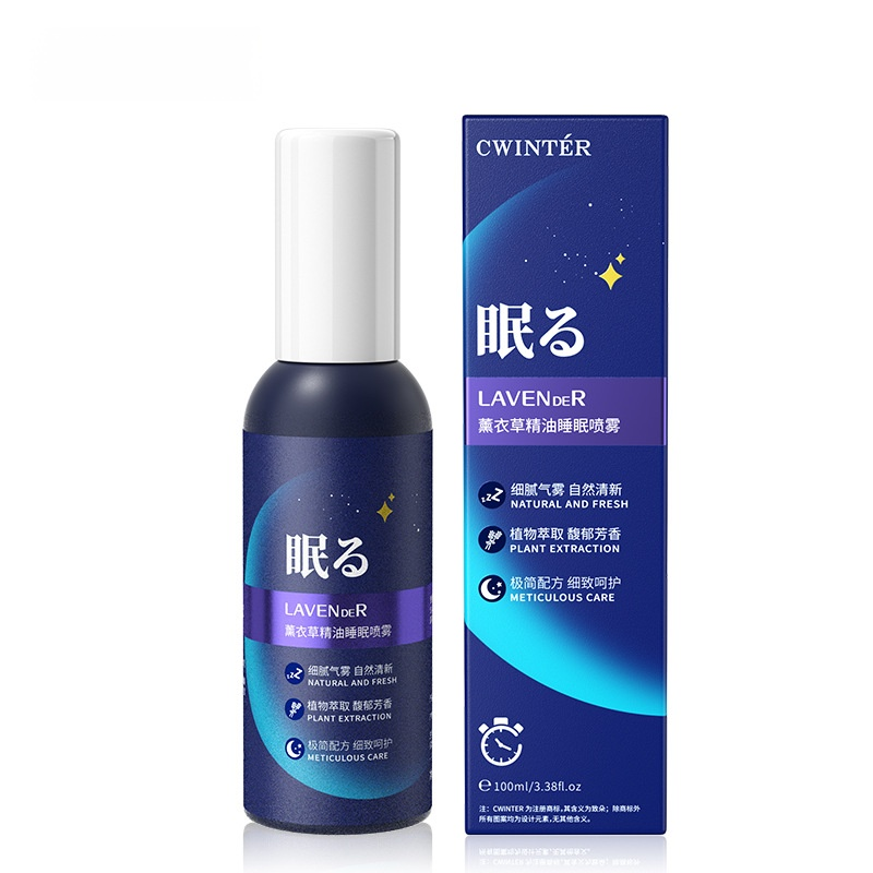Semprotan penunjang tidur berbahan ekstrak lavender
