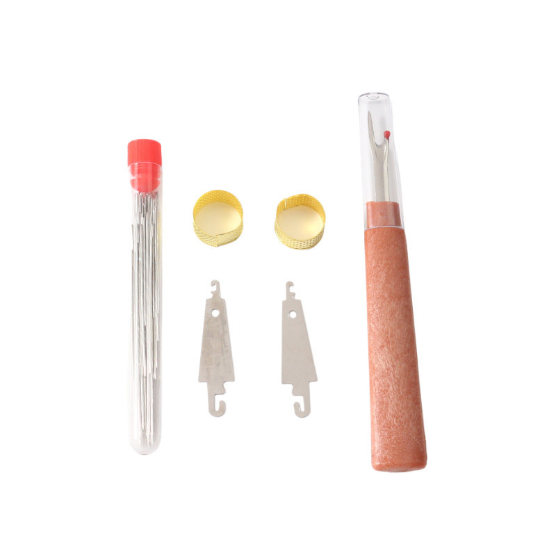 Set Alat Jahit Tangan Jarum Baja Berlubang Besar