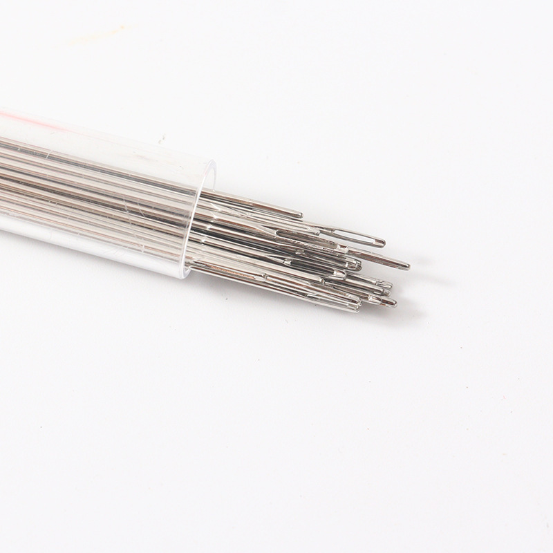 Set Alat Jahit Tangan Jarum Baja Berlubang Besar