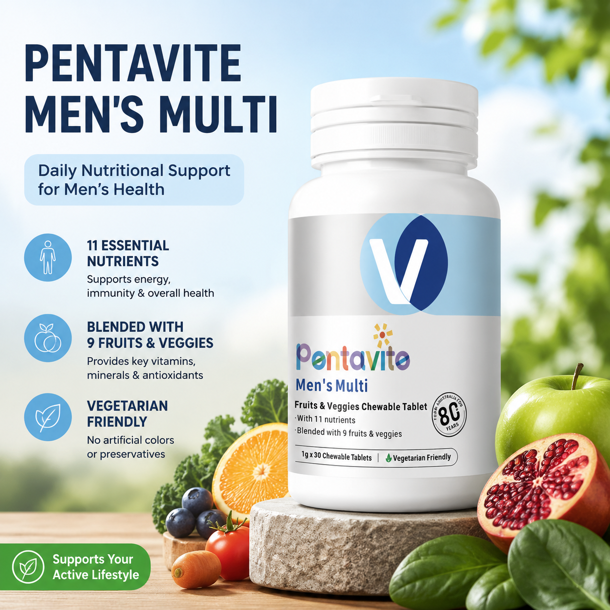 Tablet multivitamin dan mineral