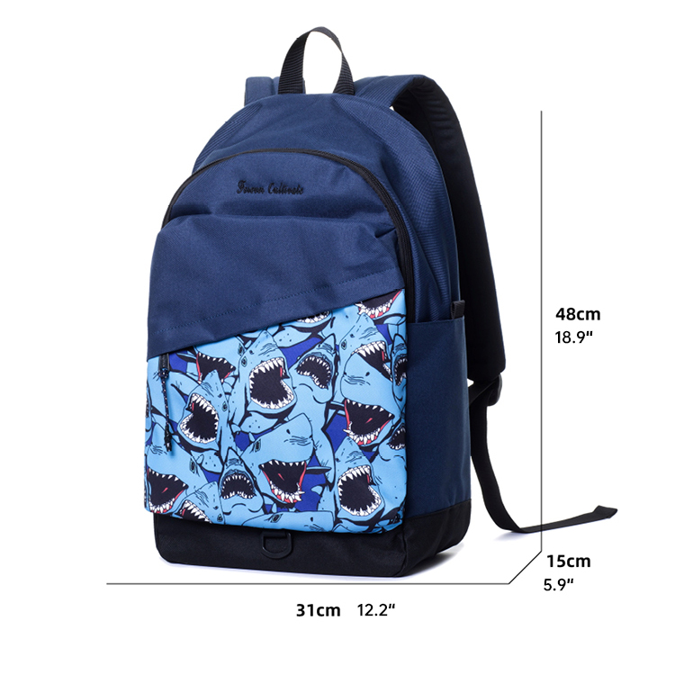 17" Wholesale Back Pack Basic Backpack for adult Lightweight Outdoor Travel Bookbags