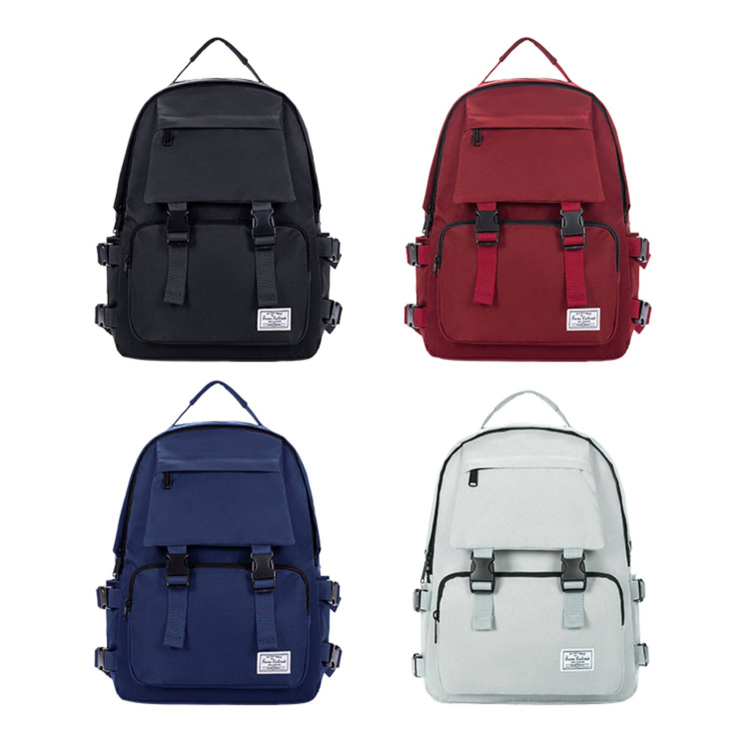 #9033  17" Wholesale Back Pack Basic Backpack for adult Lightweight Outdoor Travel Bookbags