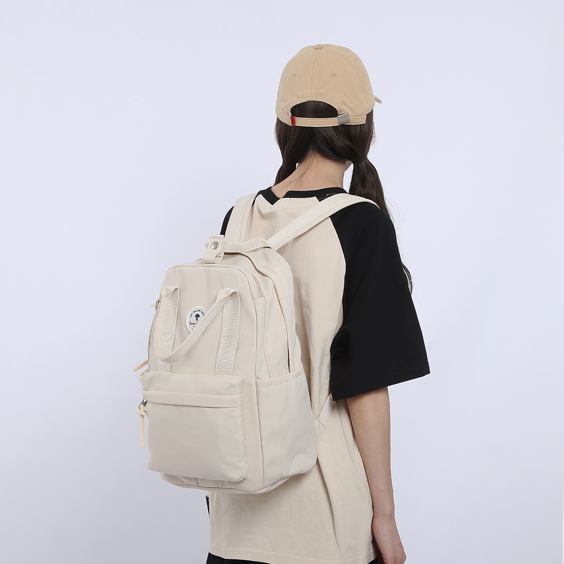 #9219  17" Wholesale Back Pack Basic Backpack for adult Lightweight Outdoor Travel Bookbags