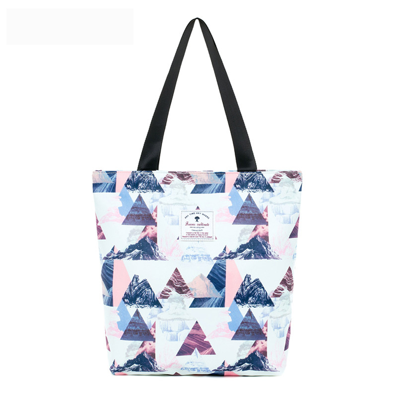 20“ Wholesale Canvas Tote Bags Bulk – Reusable Printed Shoulder Shopping Bags for Women