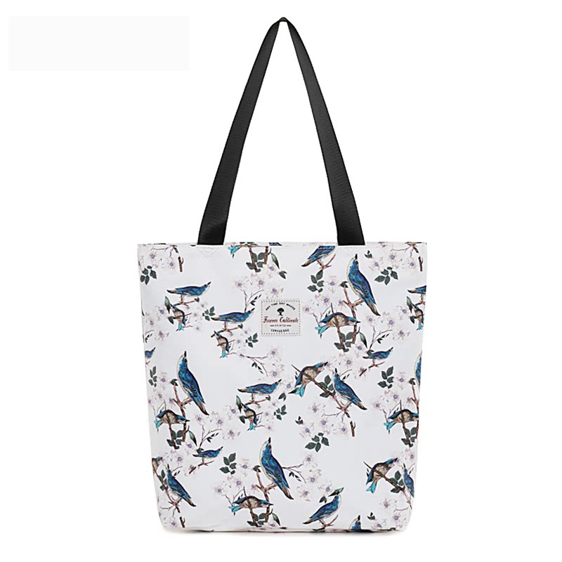 20“ Wholesale Canvas Tote Bags Bulk – Reusable Printed Shoulder Shopping Bags for Women