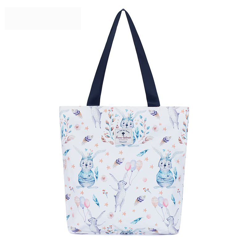 20“ Wholesale Canvas Tote Bags Bulk – Reusable Printed Shoulder Shopping Bags for Women