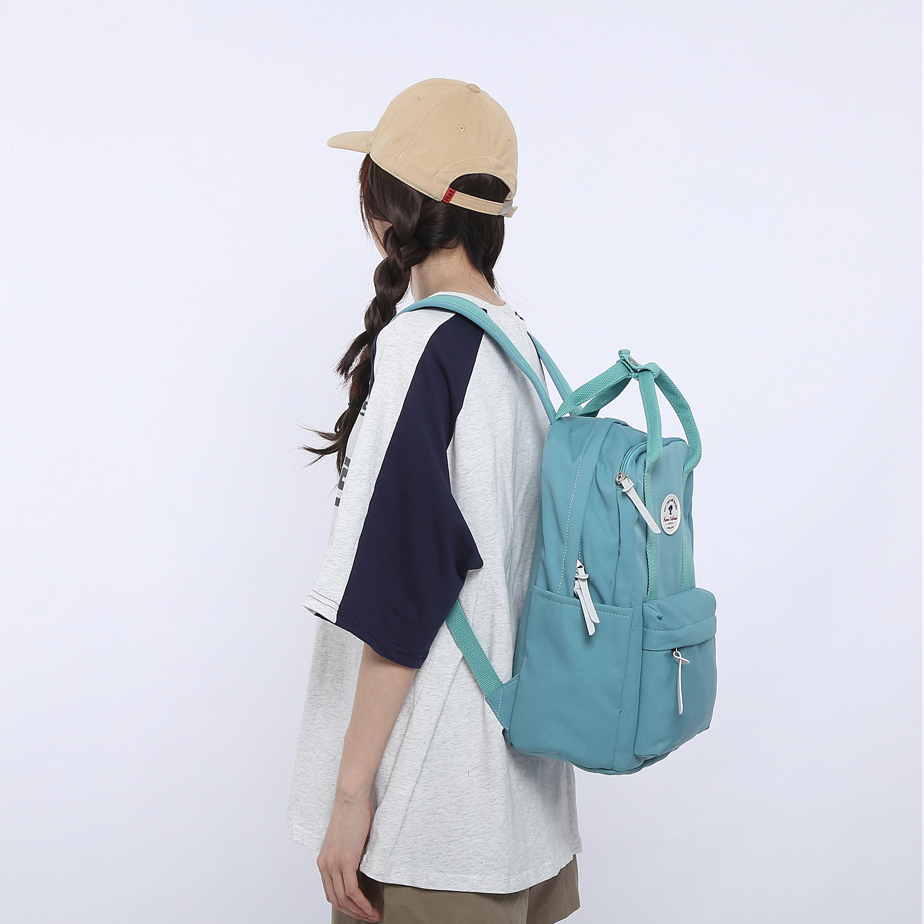 #9219  17" Wholesale Back Pack Basic Backpack for adult Lightweight Outdoor Travel Bookbags