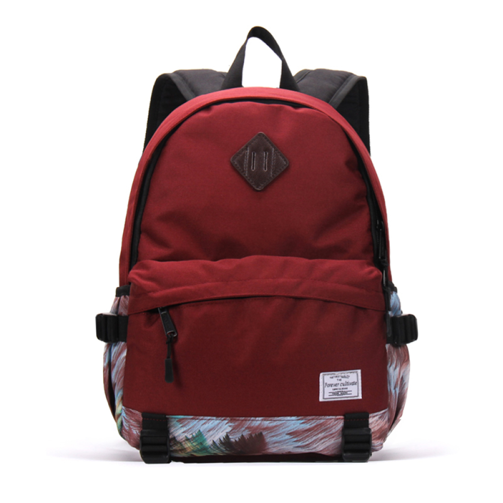Printed Backpack 