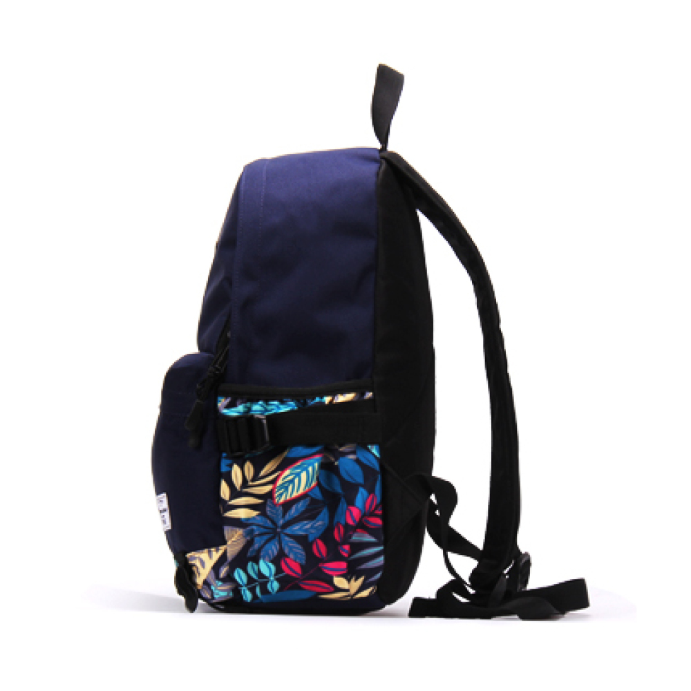 Wholesale Navy School Backpack with Printed Bottom, OEM & ODM Backpack Manufacturer
