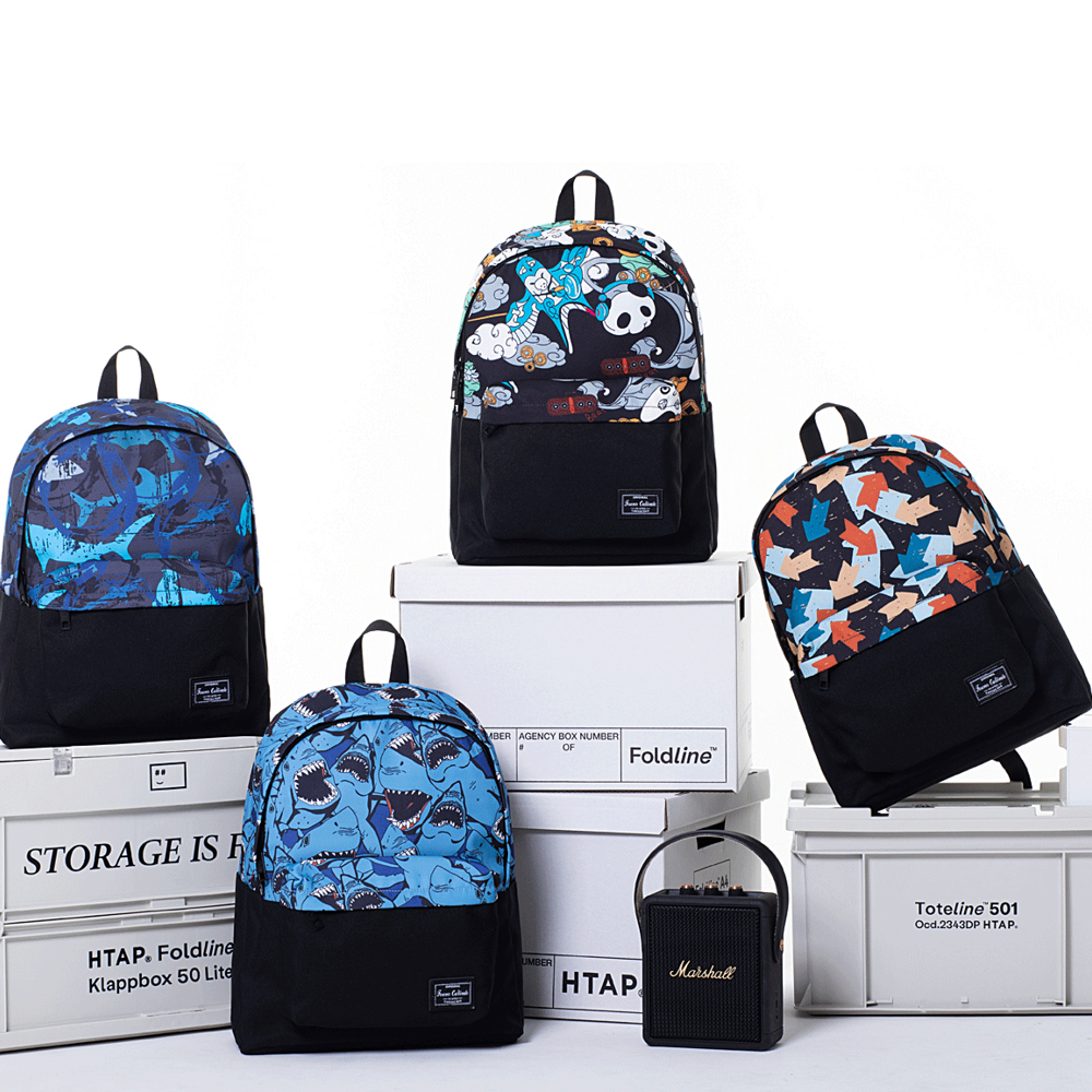 17" Wholesale Back Pack Basic Backpack for adult Lightweight Outdoor Travel Bookbags
