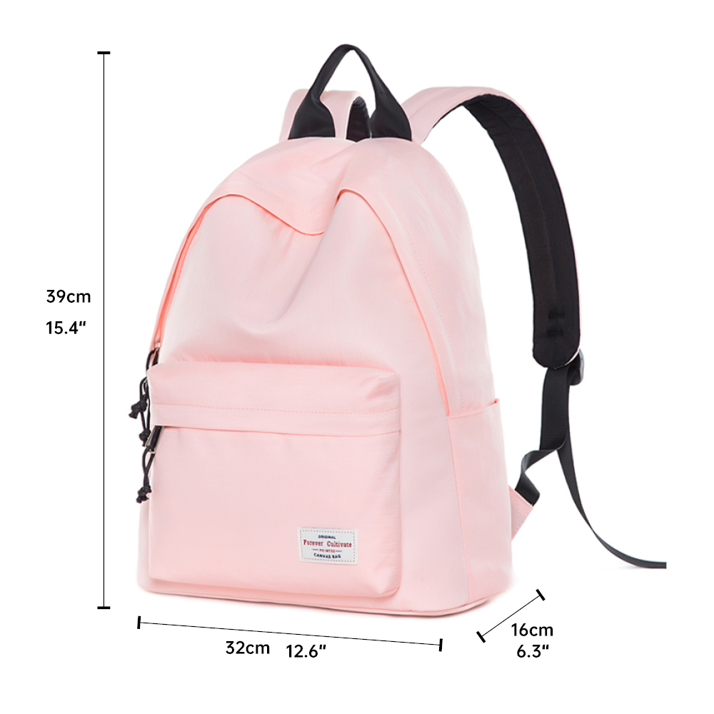 New trendy backpack for women  solid color perfect for middle school students