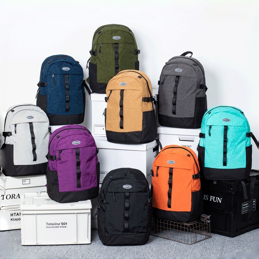 #9105  17" Wholesale Back Pack Basic Backpack for adult Lightweight Outdoor Travel Bookbags