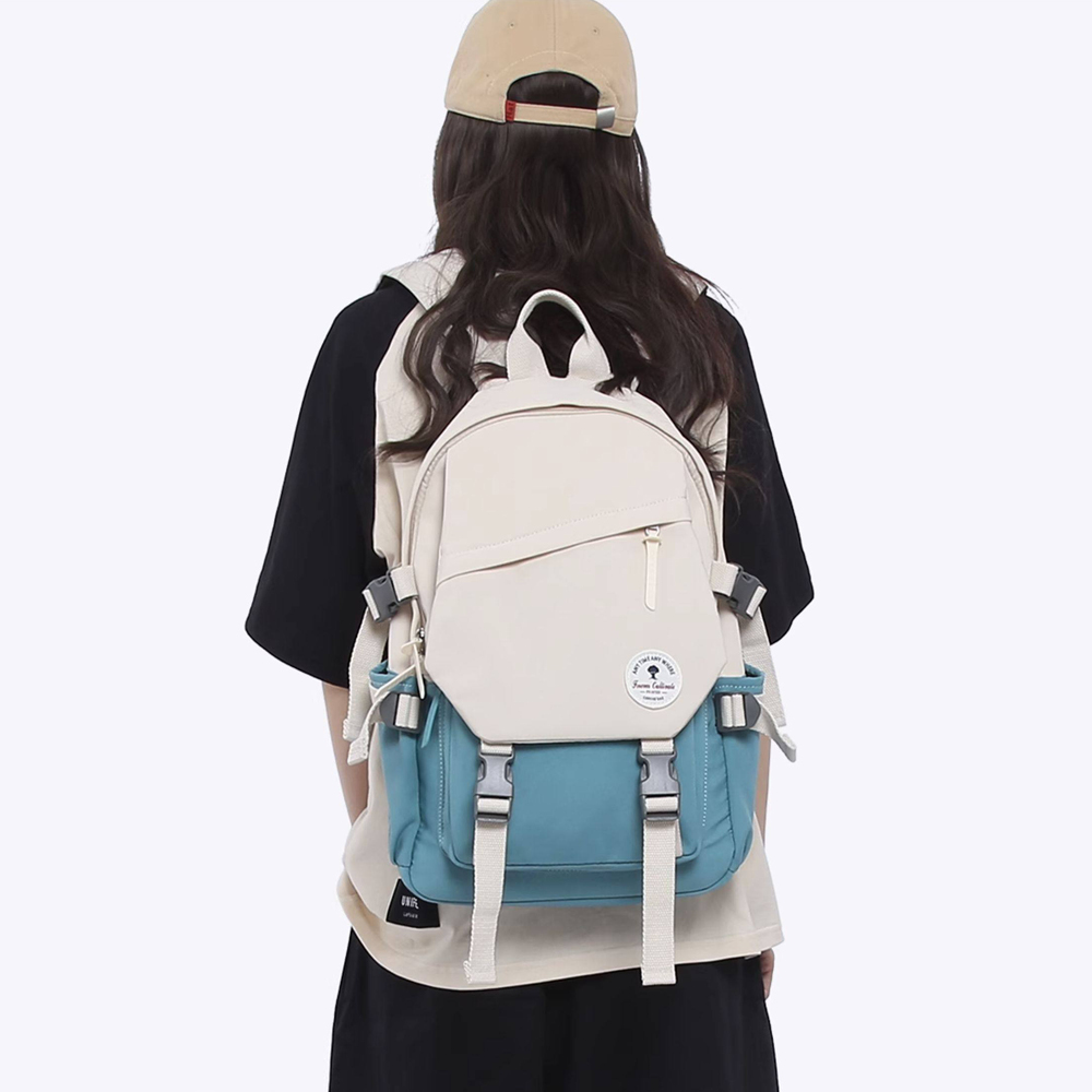 Bulk Customizable Logo Lightweight School Backpack with Dividers