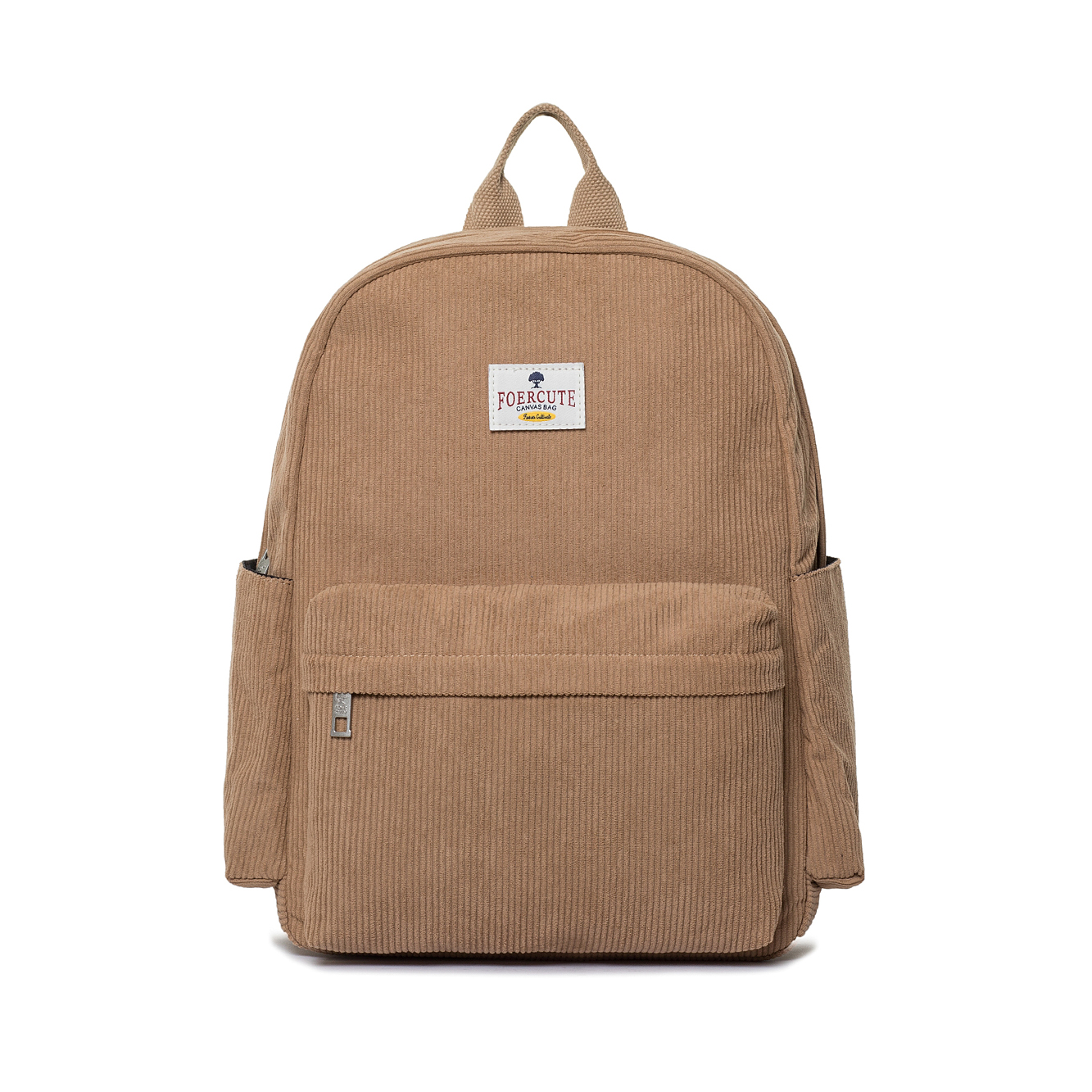 Corduroy Large Capacity Student Backpack for College and High School Travel