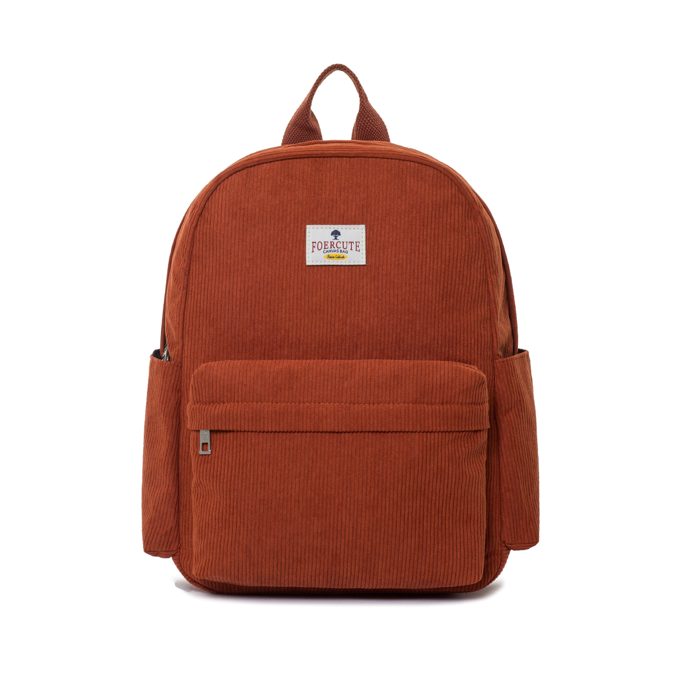 Corduroy Large Capacity Student Backpack for College and High School Travel