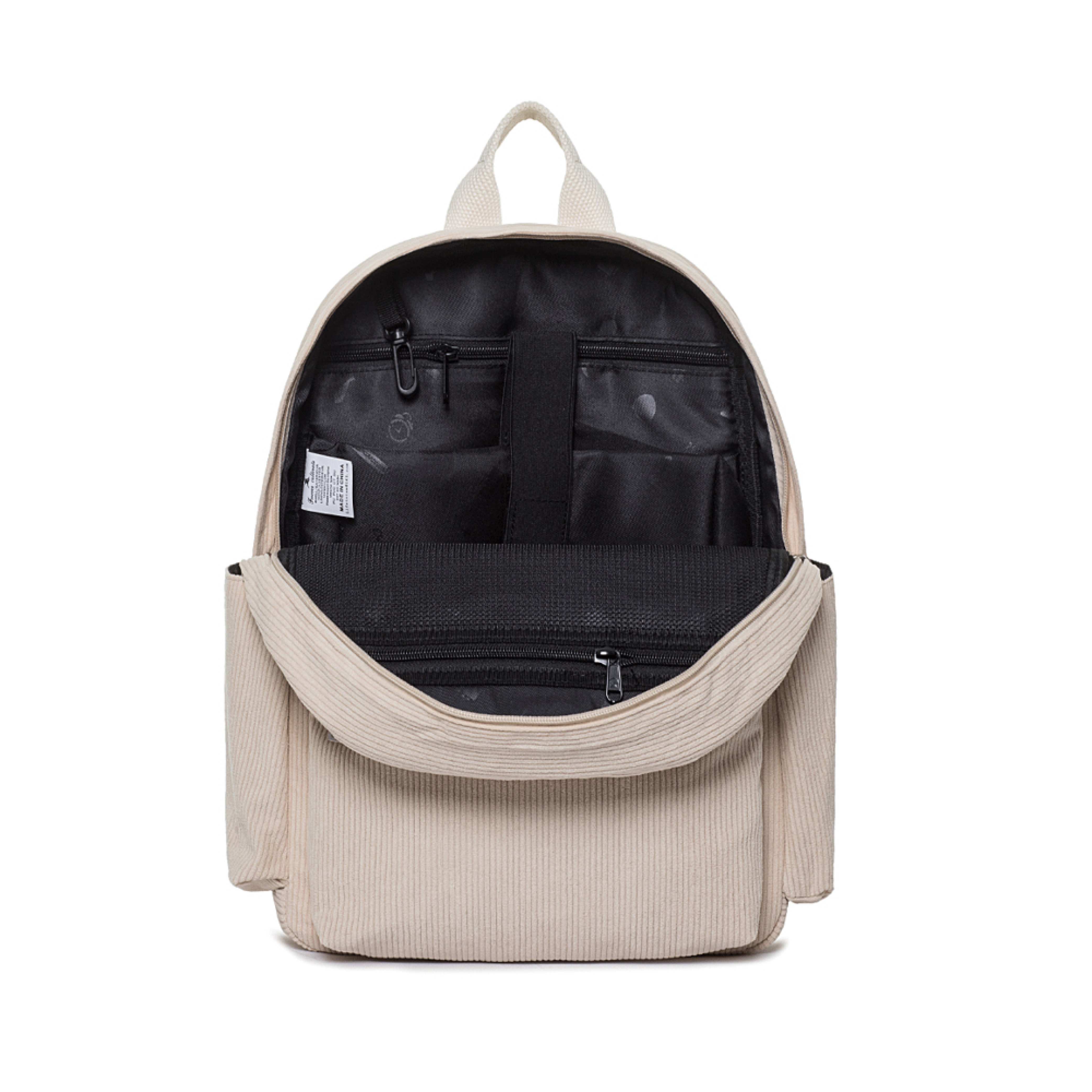 Corduroy Large Capacity Student Backpack for College and High School Travel