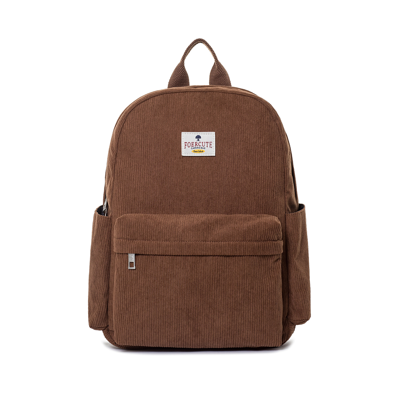 Corduroy Large Capacity Student Backpack for College and High School Travel