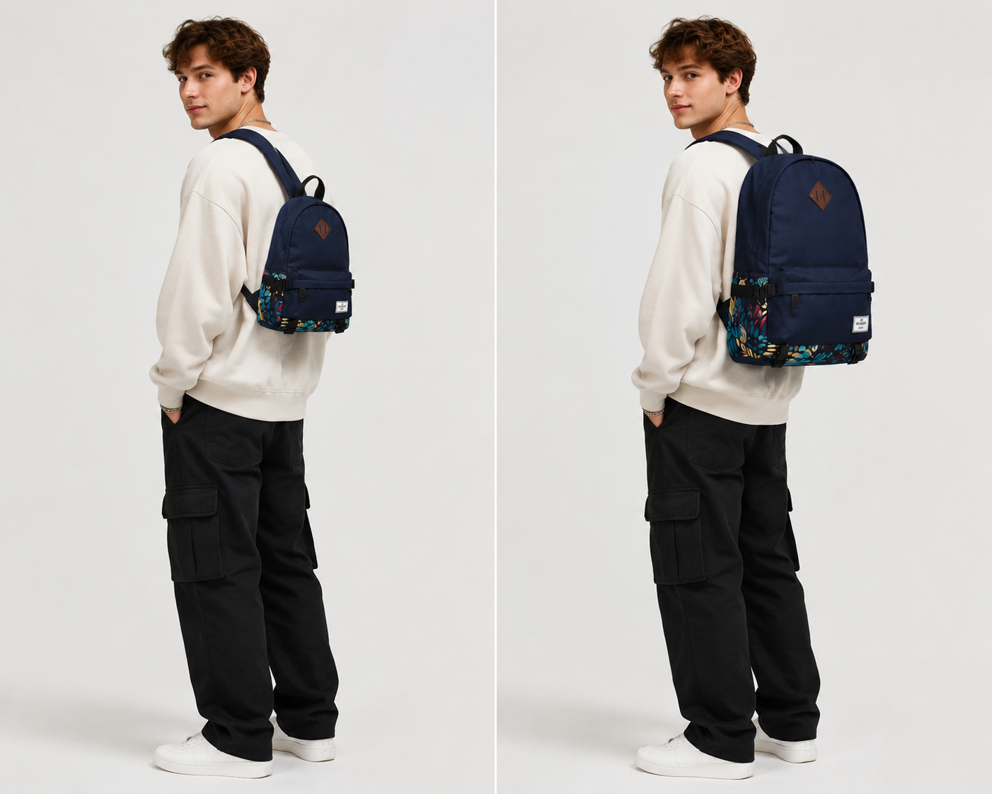 17" Wholesale Back Pack Basic Backpack for adult Lightweight Outdoor Travel Bookbags