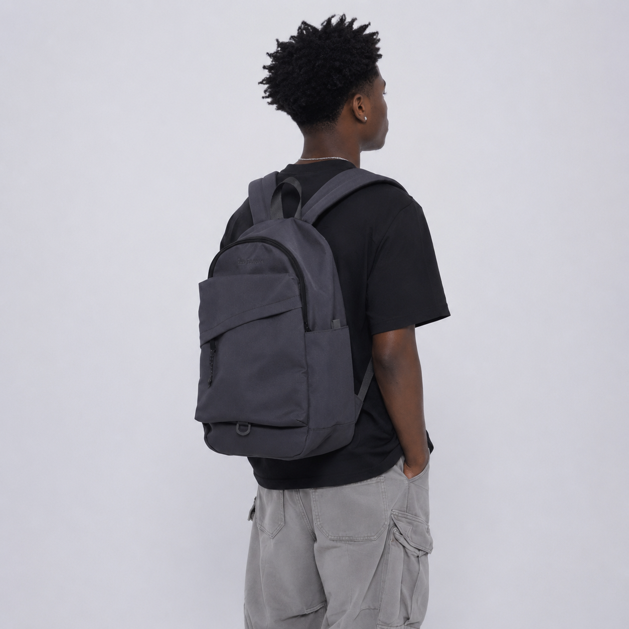 17" Wholesale Back Pack Basic Backpack for adult Lightweight Outdoor Travel Bookbags