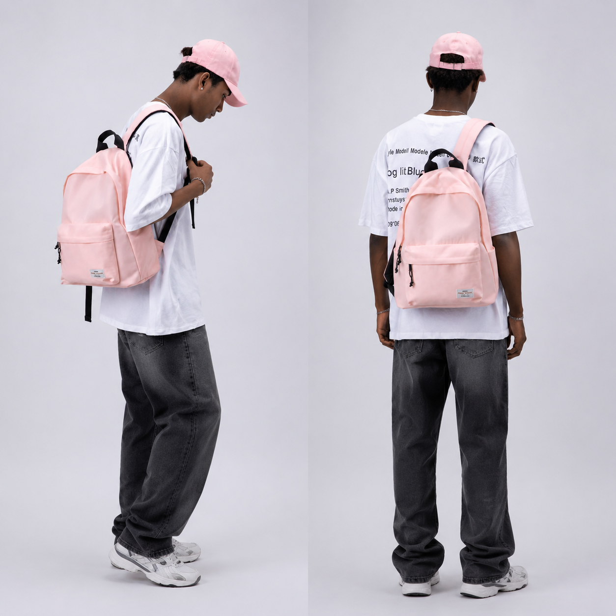 #9012 17" Wholesale Back Pack Basic Backpack for adult Lightweight Outdoor Travel Bookbags