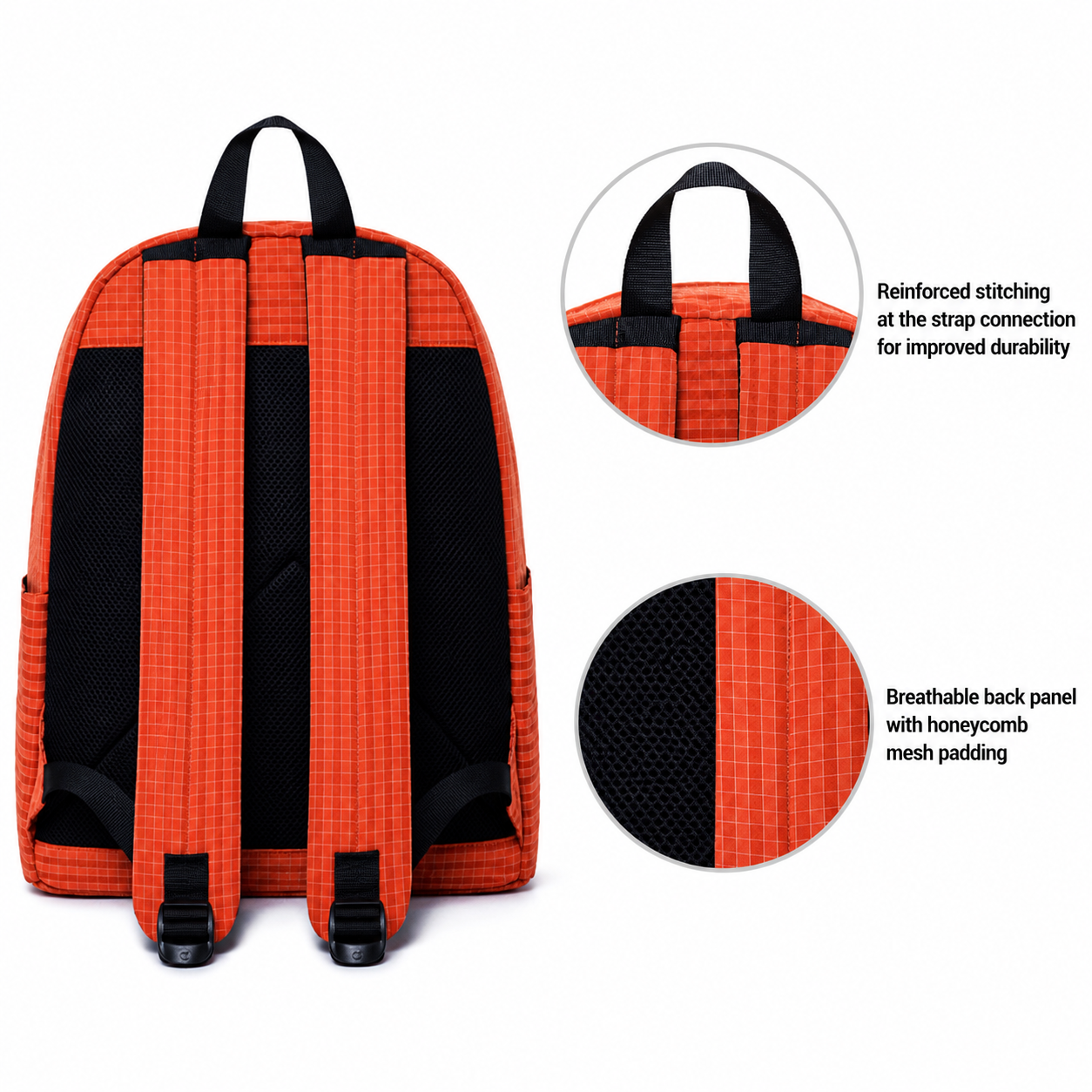 #9627 17" Wholesale Back Pack Basic Backpack for adult Lightweight Outdoor Travel Bookbags