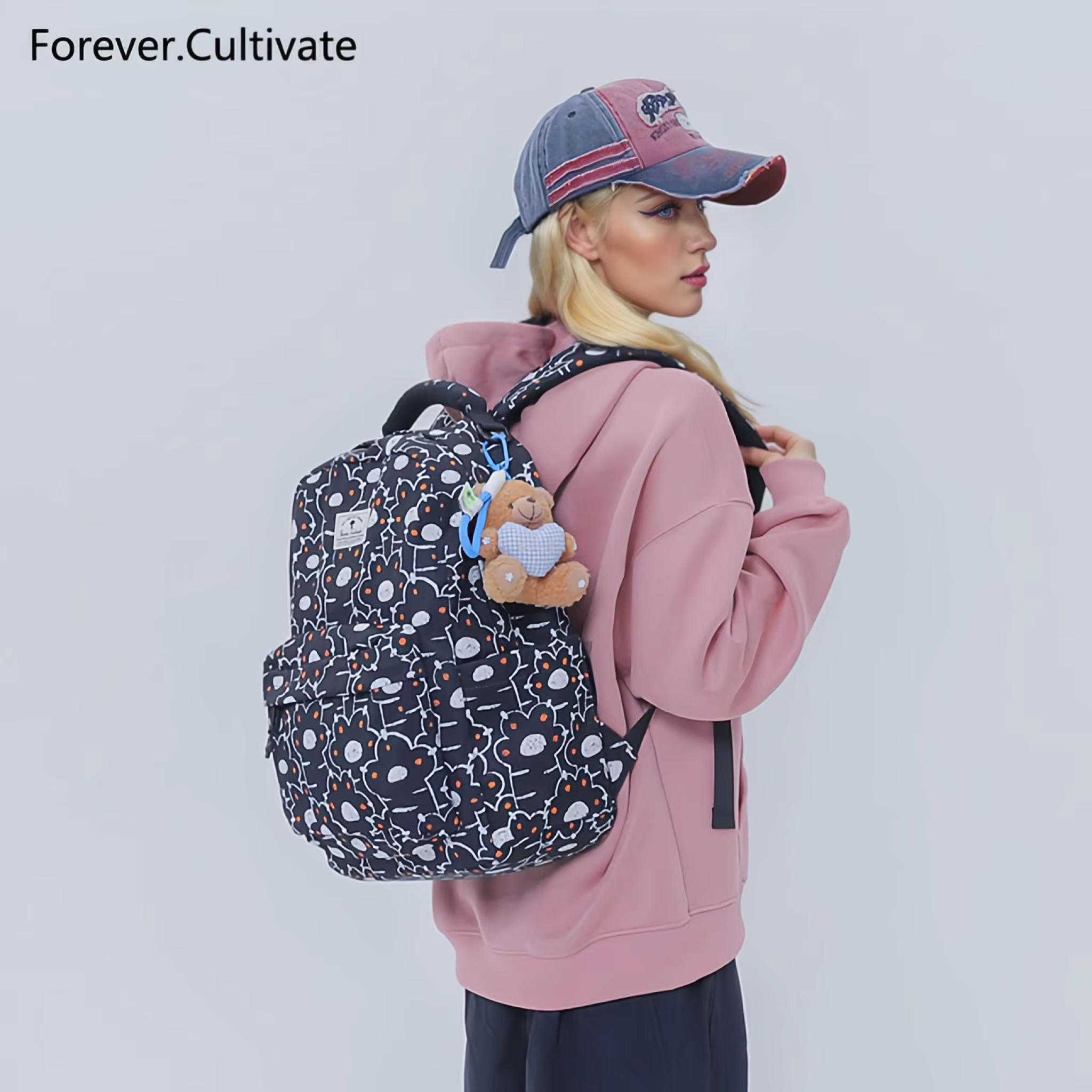 #9022  17" Wholesale Back Pack Basic Backpack for adult Lightweight Outdoor Travel Bookbags