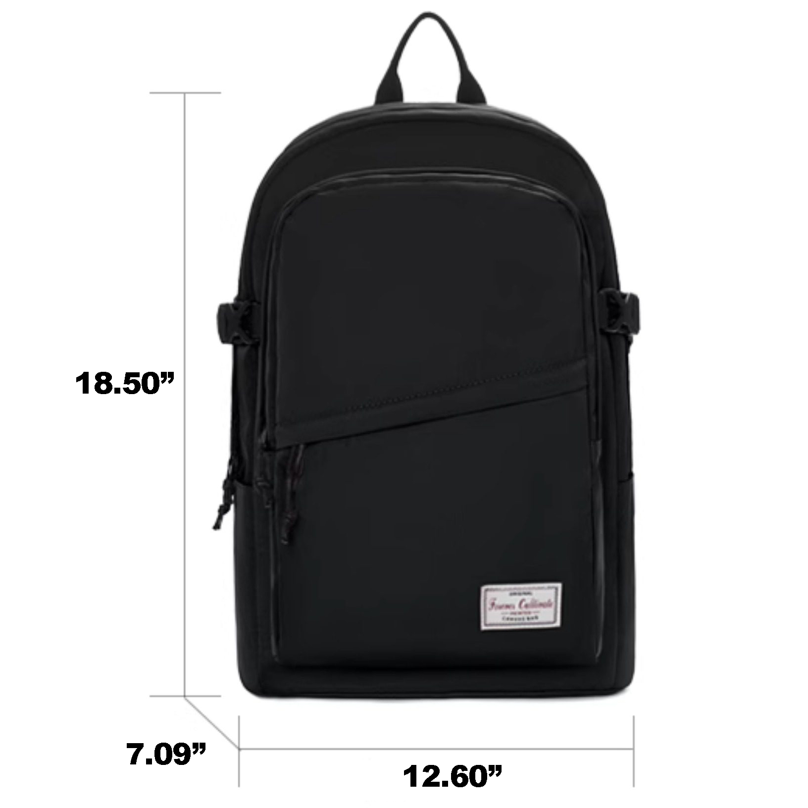 #9065 17" Wholesale Back Pack Basic Backpack for adult Lightweight Outdoor Travel Bookbags