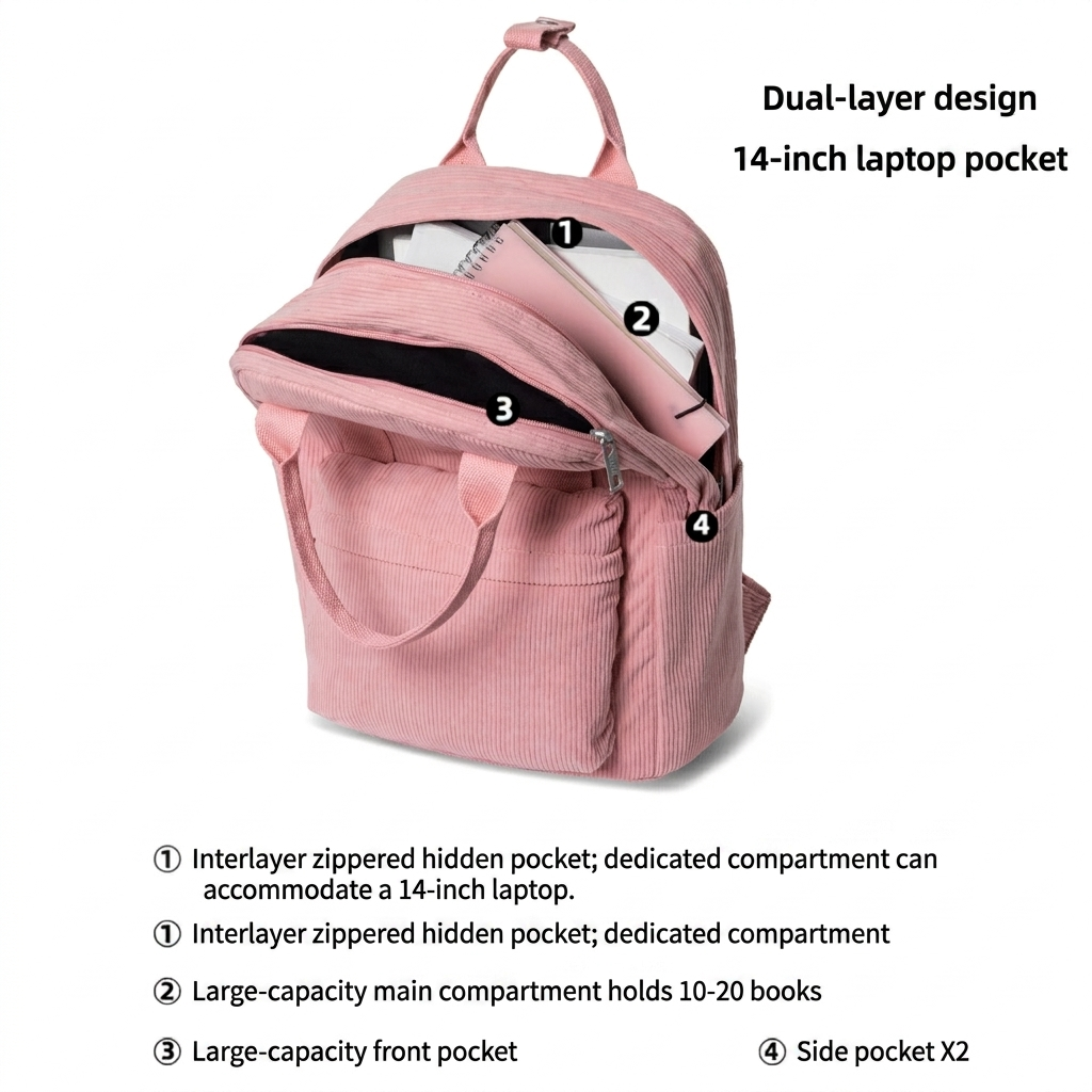 #9619-1  17" Wholesale Back Pack Basic Backpack for adult Lightweight Outdoor Travel Bookbags