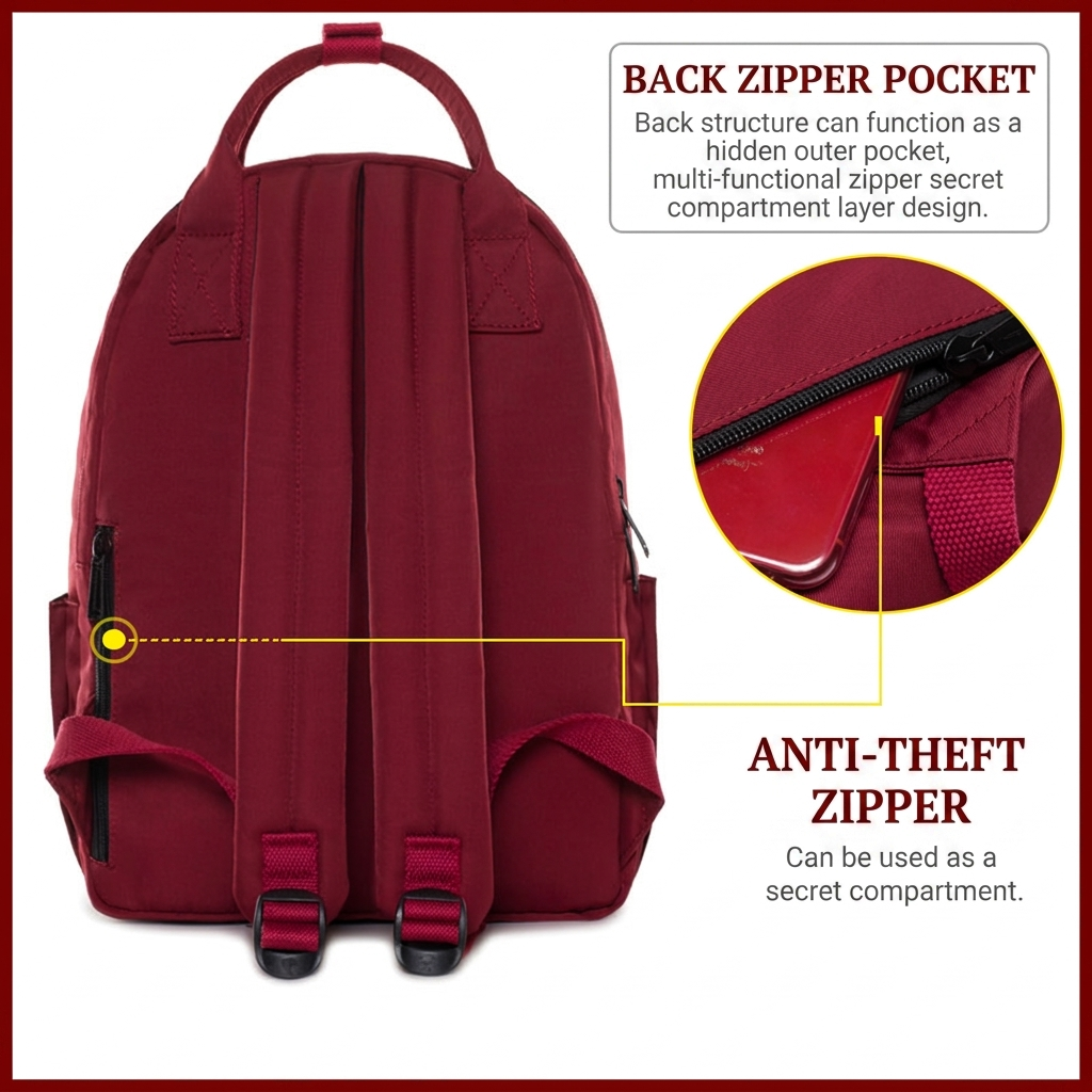#9029 17" Wholesale Back Pack Basic Backpack for adult Lightweight Outdoor Travel Bookbags