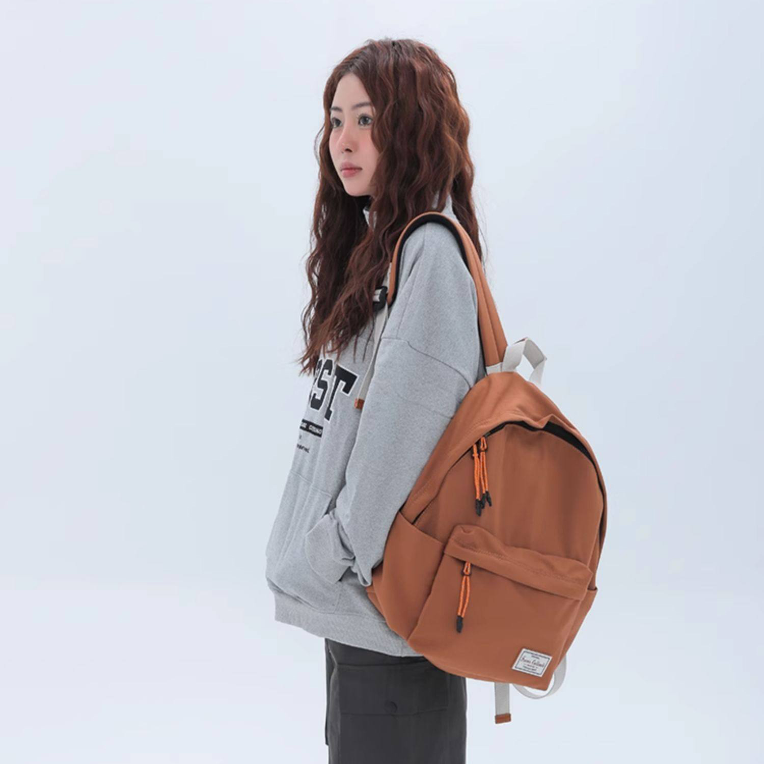 #9227 17" Wholesale Back Pack Basic Backpack for adult Lightweight Outdoor Travel Bookbags