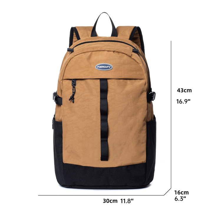 #9105  17" Wholesale Back Pack Basic Backpack for adult Lightweight Outdoor Travel Bookbags