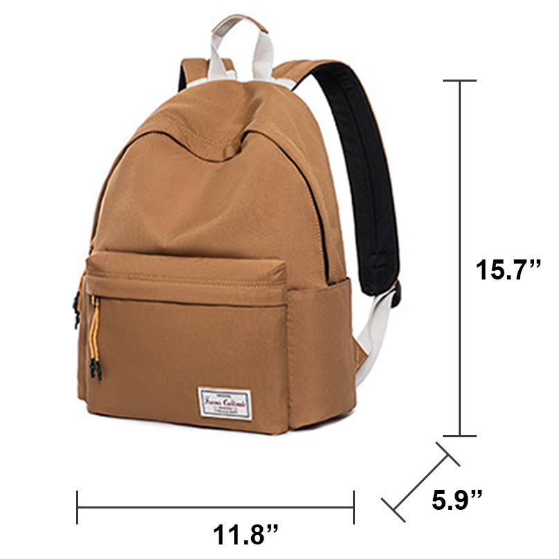 #9227 17" Wholesale Back Pack Basic Backpack for adult Lightweight Outdoor Travel Bookbags