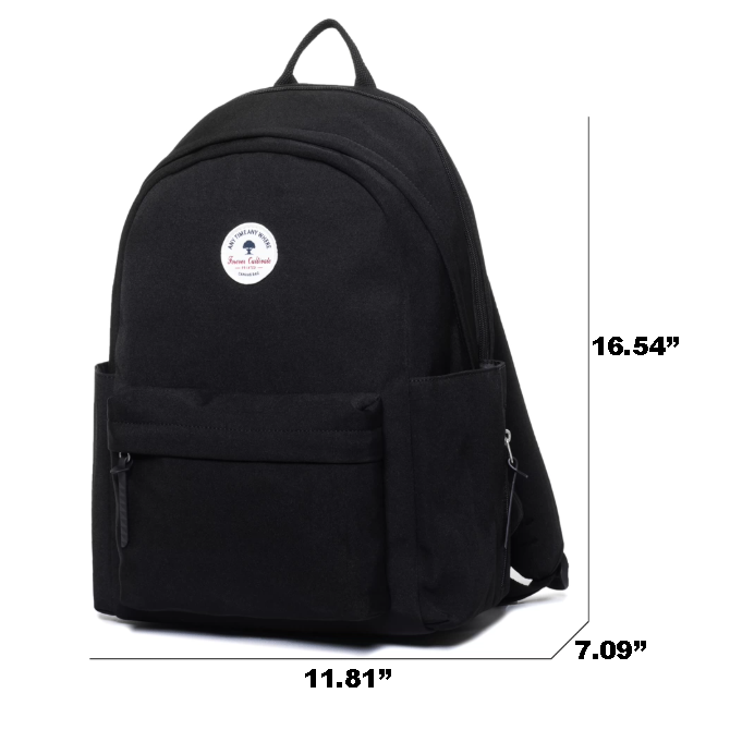 #9233 17" Wholesale Back Pack Basic Backpack for adult Lightweight Outdoor Travel Bookbags