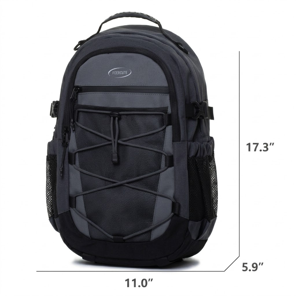 #9606 17" Wholesale Back Pack Basic Backpack for adult Lightweight Outdoor Travel Bookbags