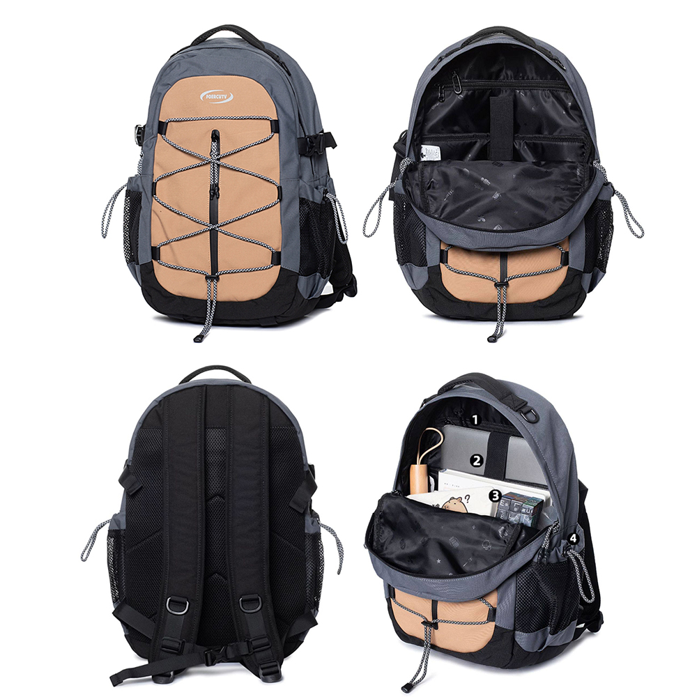 #9505 17" Wholesale Back Pack Basic Backpack for adult Lightweight Outdoor Travel Bookbags