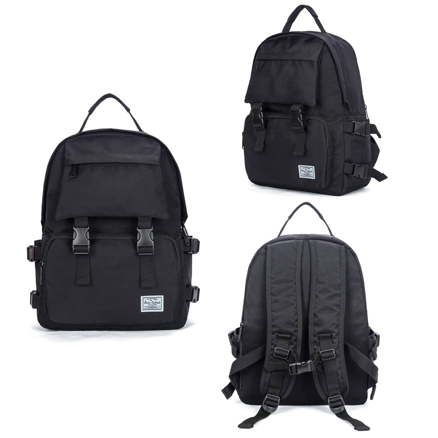 #9033  17" Wholesale Back Pack Basic Backpack for adult Lightweight Outdoor Travel Bookbags