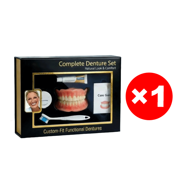 [Master of Oral Transformation] Get a Complete Set of Full-Mouth Dentures for a Perfect Smile