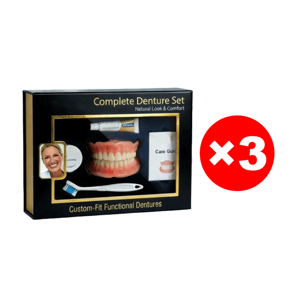 [Master of Oral Transformation] Get a Complete Set of Full-Mouth Dentures for a Perfect Smile