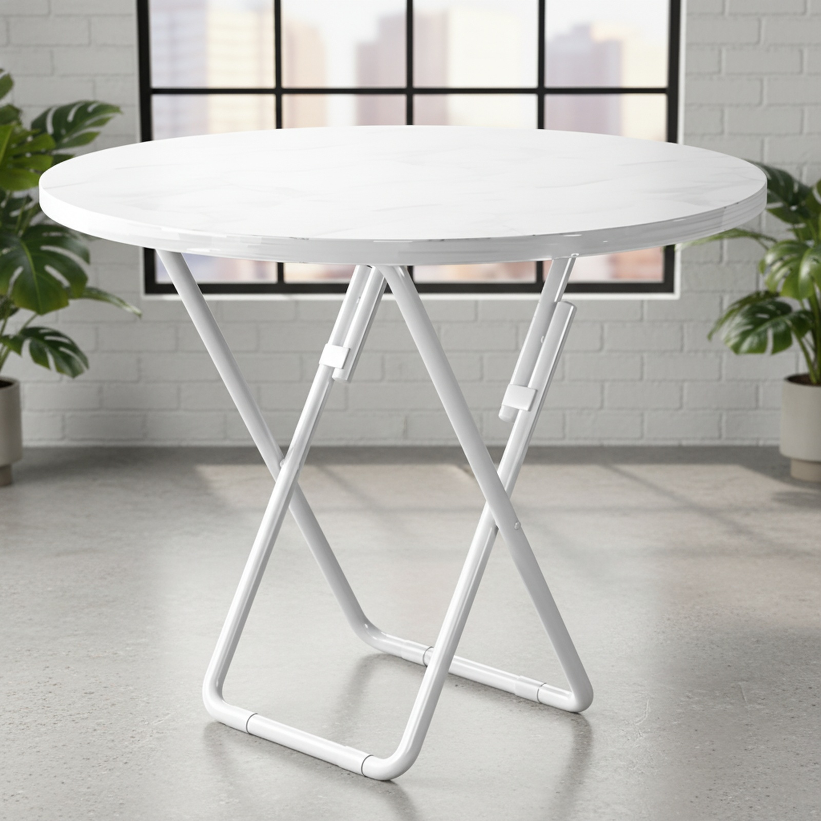 Compact Foldable Table for Market Stall Rental