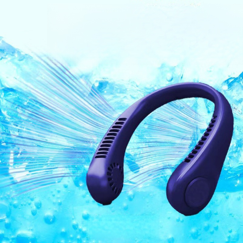 [Instantly Drops to 90° N] Hurricane-Grade Neck Fan