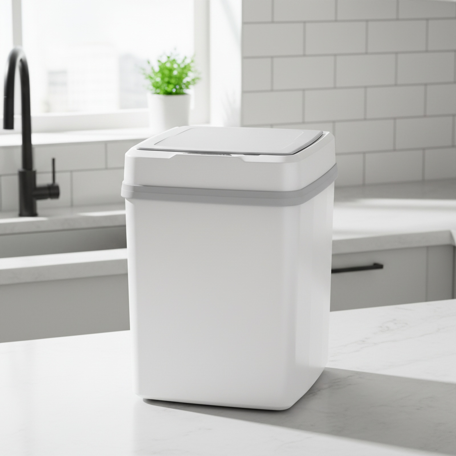 Large Capacity Smart Sensor Trash Bin