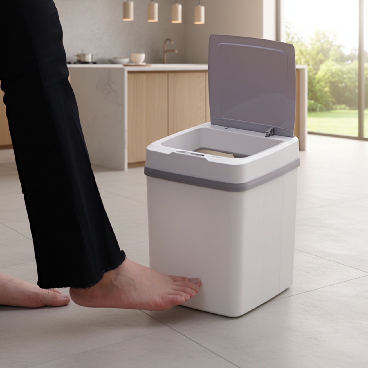 Odor Control Sensor Trash Can